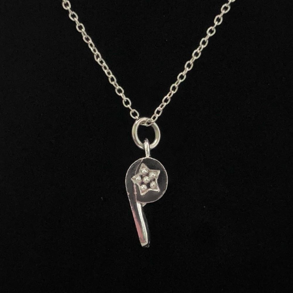 Whistle Necklace Rhinestone Referees - Picture 4 of 10